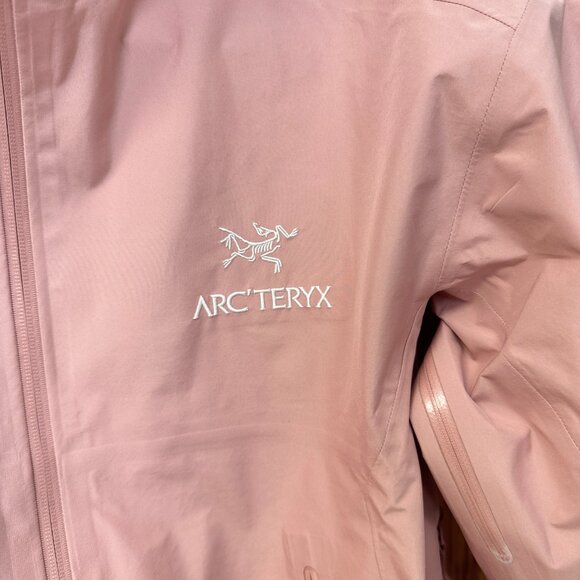 Arc'teryx Pink Hooded Jacket, Size M - Picture 3 of 8